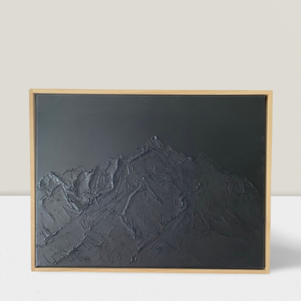 Looking up from the Rangitata